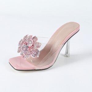 Women's stiletto heel high heel sandals