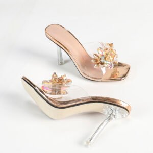 Women's stiletto heel high heel sandals