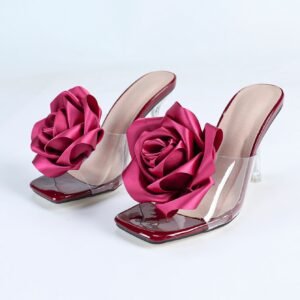 Women's stiletto heel high heel sandals