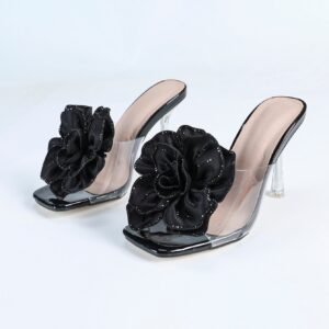 Women's stiletto heel high heel sandals