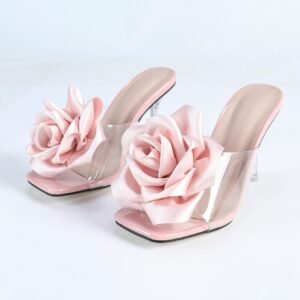 Women's stiletto heel high heel sandals