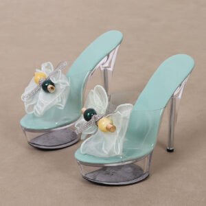 Women's stiletto heel high heel sandals