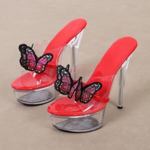 Women's stiletto heel high heel sandals