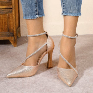 Women's strap high heel sandals