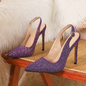 Women’s Pointed Toe Buckle Strap Heels