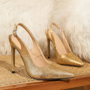 Women’s Pointed Toe Buckle Strap Heels