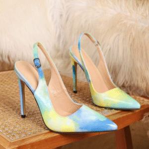 Women’s Pointed Toe Buckle Strap Heels