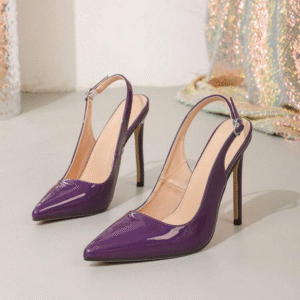 Women’s Pointed Toe Buckle Strap Heels