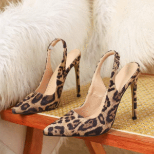 Women’s Pointed Toe Buckle Strap Heels