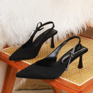 Women’s Pointed Toe Buckle Strap Heels