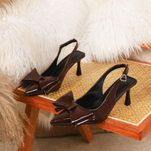 Women’s Pointed Toe Buckle Strap Heels