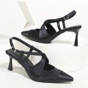 Women’s Pointed Toe Buckle Strap Heels