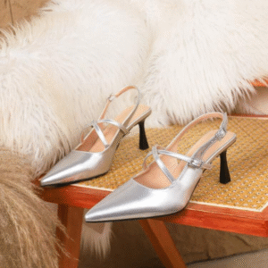 Women’s Pointed Toe Buckle Strap Heels