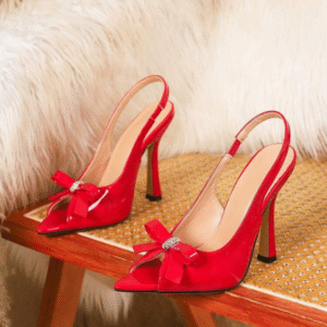 Women’s Pointed Toe Buckle Strap Heels