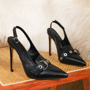 Women’s Pointed Toe Buckle Strap Heels
