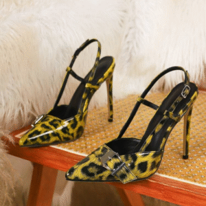 Women’s Pointed Toe Buckle Strap Heels