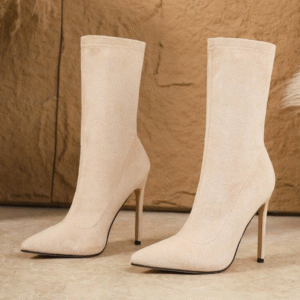 Women’s Mid-Calf Stiletto Heel Boots