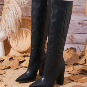 Women’s block heel Knee-High Boots
