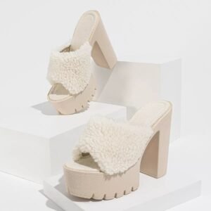 Women’s Block Heel Slippers