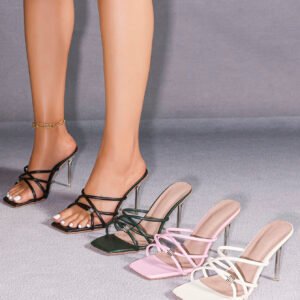 Women's stiletto heel high heel sandals