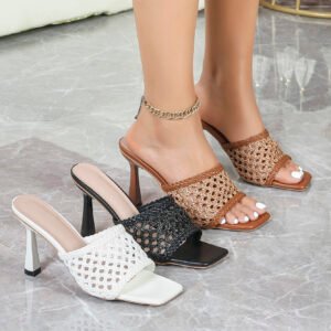 Women's stiletto heel high heel sandals