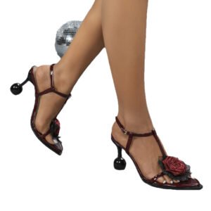 Women's stiletto heel high heel sandals