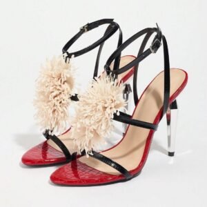 Women's stiletto heel high heel sandals