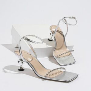 Women's stiletto heel high heel sandals