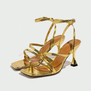 Women's stiletto heel high heel sandals