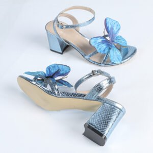 Women's block heel high heel sandals