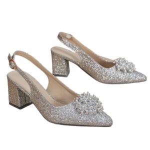 Women's block heel high heel sandals