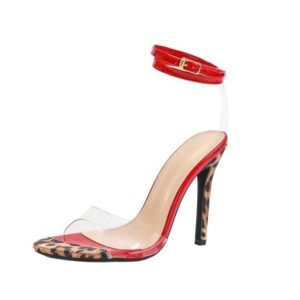 Women's stiletto heel high heel sandals