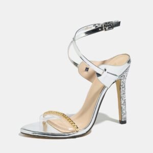 Women's stiletto heel high heel sandals