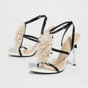 Women's stiletto heel high heel sandals