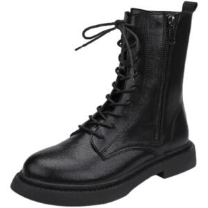 Women’s Platform Lace-Up Ankle Boots
