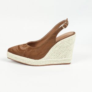 Women's espadrille buckle strap wedge heel sandals