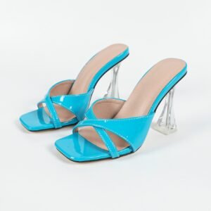 Women's block heel high heel sandals