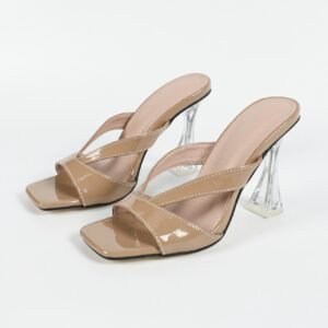 Women's block heel high heel sandals