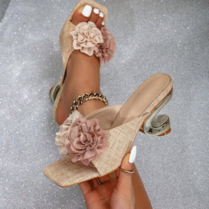 Women’s Uniquely Shaped Heel Pumps